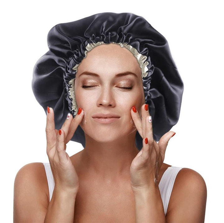 SOHO Bonnet - Satin hairnet / night cap (one size) 1 piece - | Fashiongirl