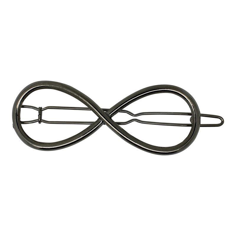 SOHO Bow Hair Clip - Silver - Hair Accessories | Fashiongirl