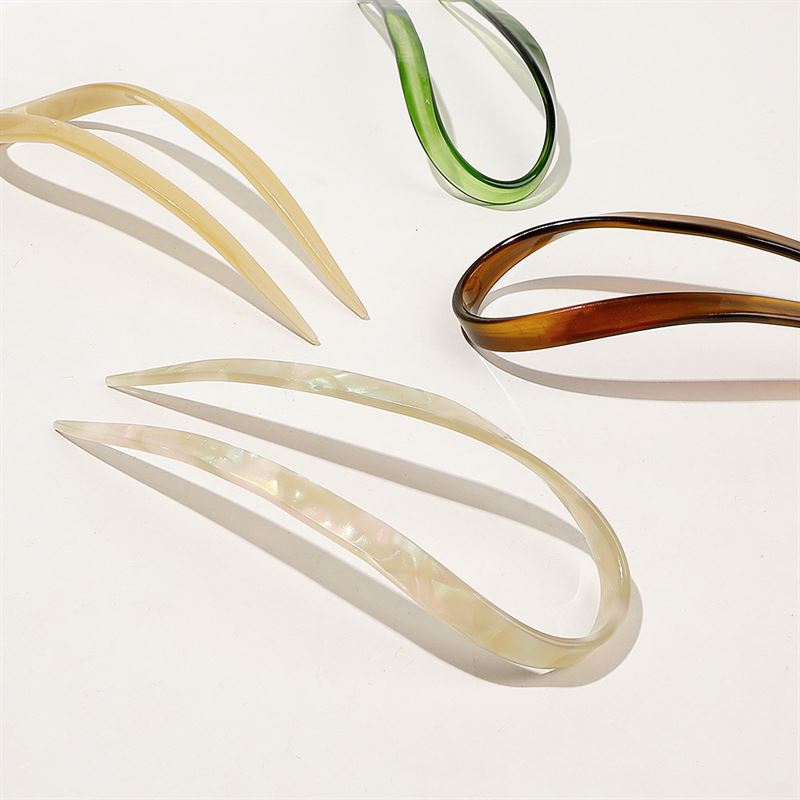 SOHO Channe Hairpin - Green - Hair Accessories | Fashiongirl