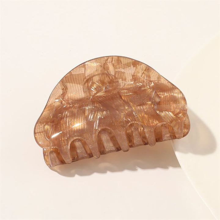 SOHO Cleo Hair Claw - Brown - Hair Accessories