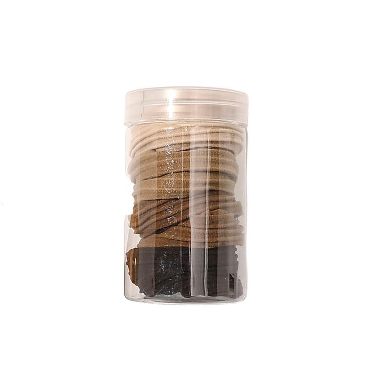 SOHO Elba Hair elastics - Beige Mix - Hair Accessories | Fashiongirl