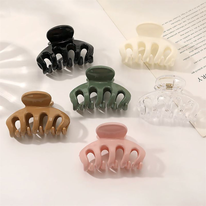 SOHO Esta Hair Claw - Brown - Hair Accessories