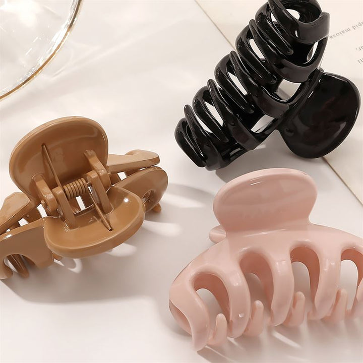 SOHO Esta Hair Claw - Brown - Hair Accessories