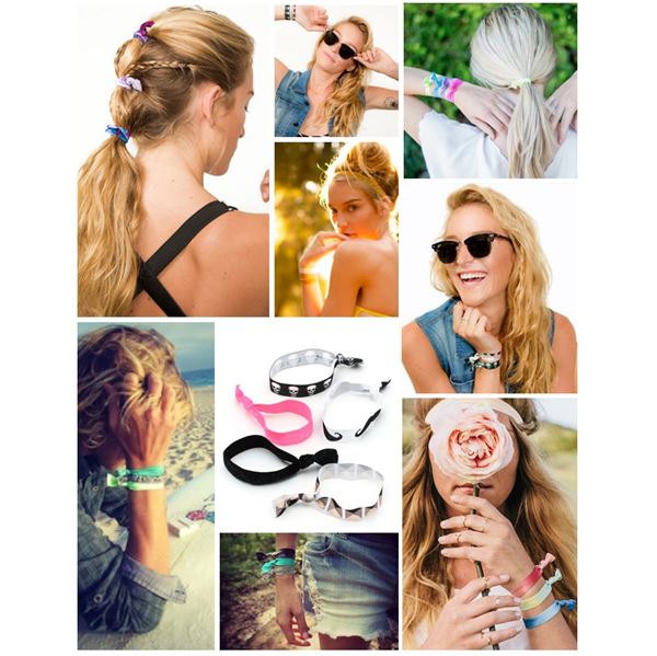 SOHO Hair Ties no. 06 - Vanilla White - | Fashiongirl