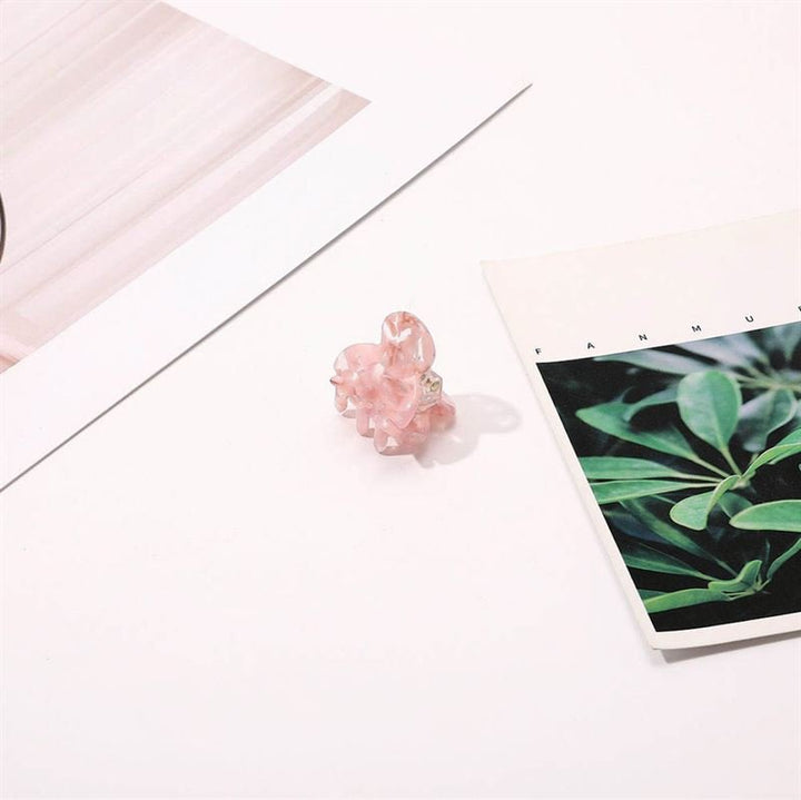SOHO Hara Mini Hair Claw - Blush - Hair Accessories