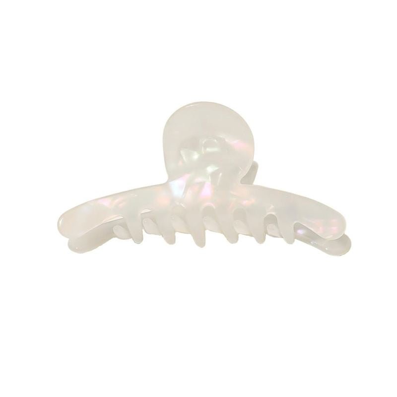SOHO Haylen Hair Claw - White - Hair Accessories
