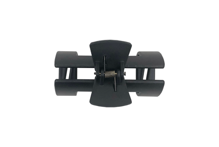 SOHO Hollow Hair Claw - Black - Hair Accessories