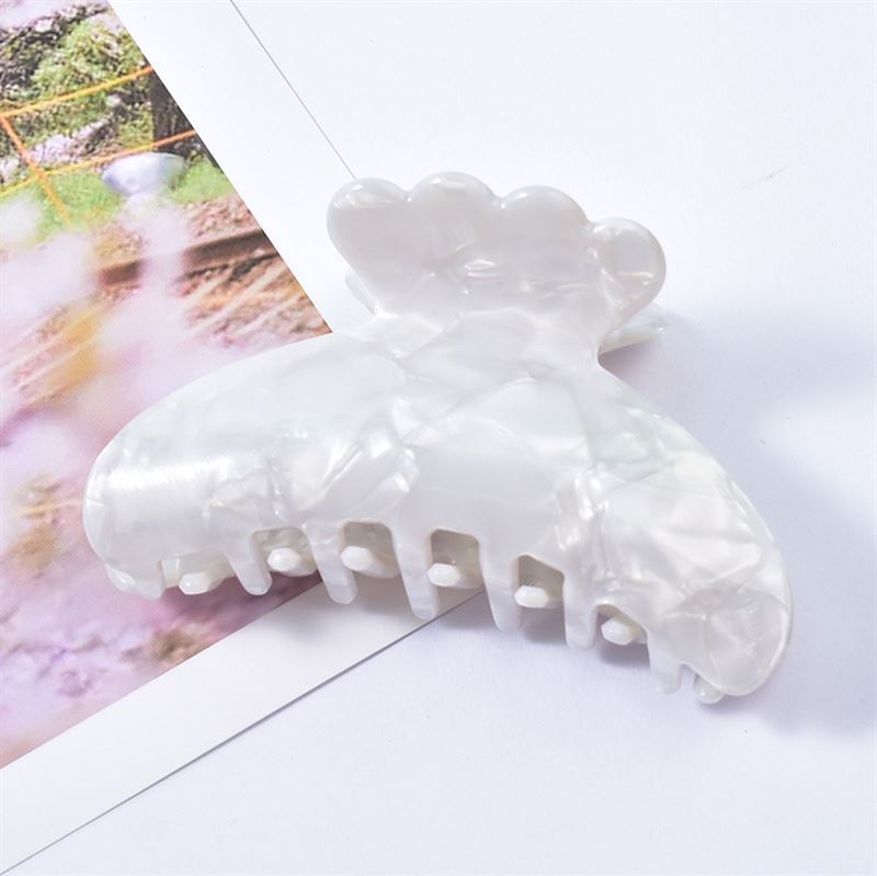 SOHO Joy Hair Claw - Pure White - Hair Accessories