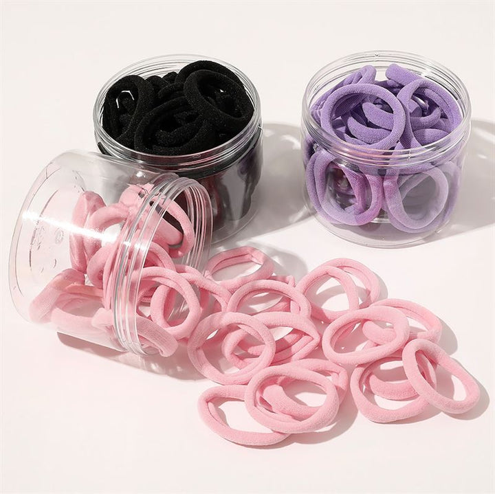 SOHO Julie Hair elastics - Black - Hair Accessories | Fashiongirl