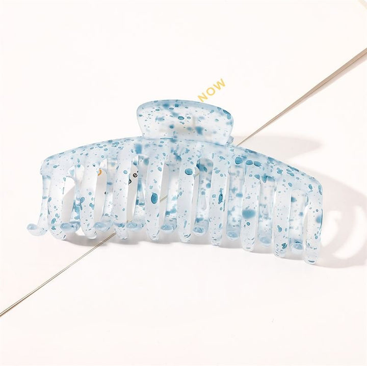 SOHO Kana Splash Hair Claw - Blue - Hair Accessories