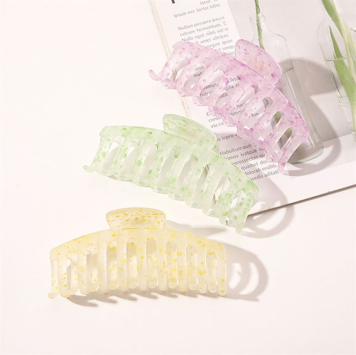 SOHO Kana Splash Hair Claw - Blue - Hair Accessories