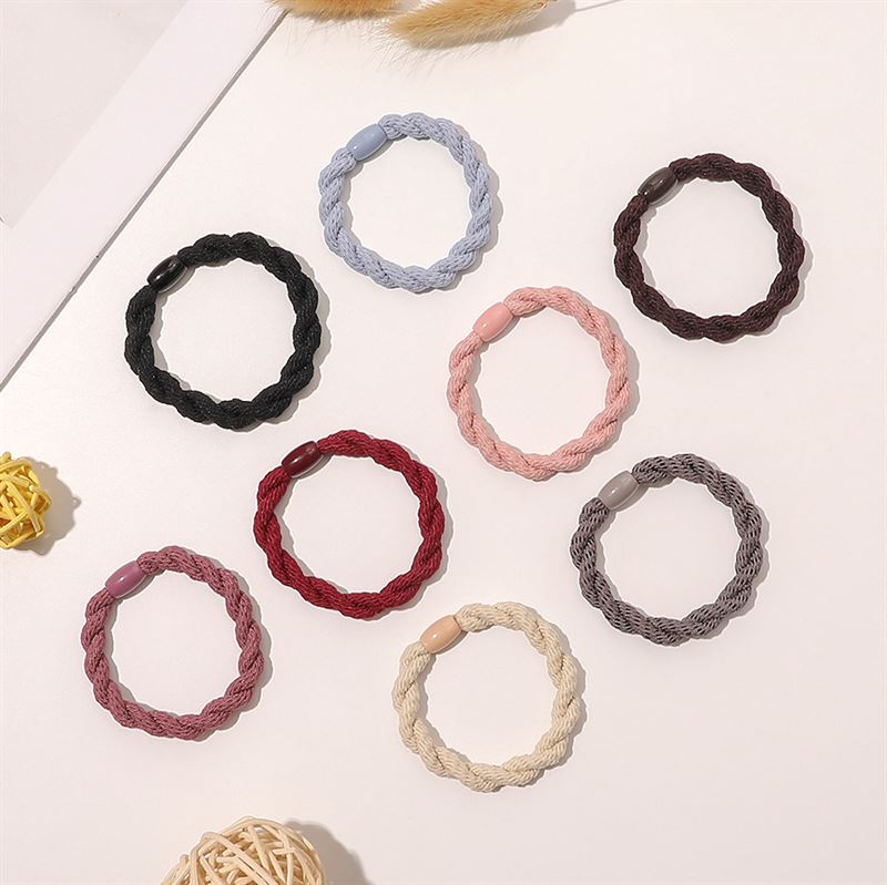 SOHO Karoline Hair elastics - Pink - Hair Accessories | Fashiongirl