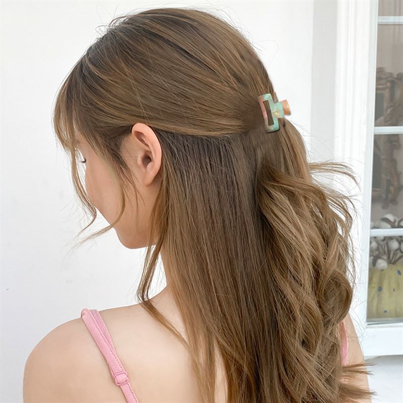 SOHO Leia Mini Hair Claw - Seashell - Hair Accessories