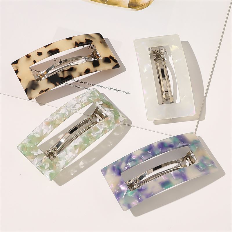 SOHO Livie Hair Clip - Fern Marble - | Fashiongirl
