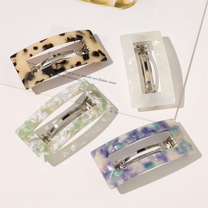 SOHO Livie Hair Clip - Fern Marble - | Fashiongirl