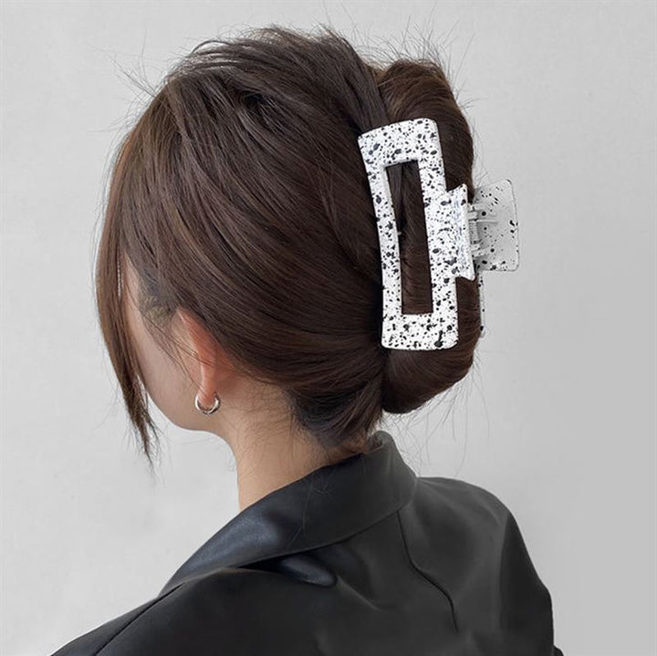 SOHO Luva Hair Claw - White - Hair Accessories
