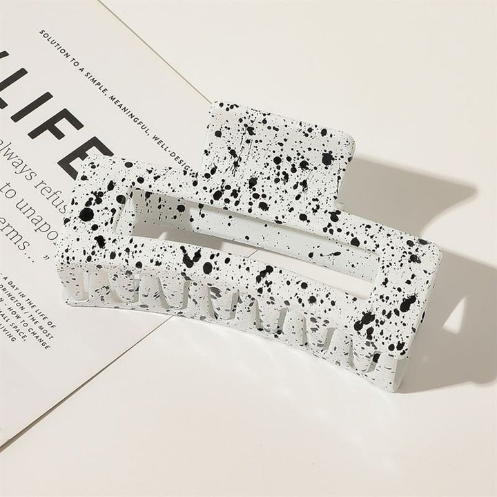 SOHO Luva Hair Claw - White - Hair Accessories
