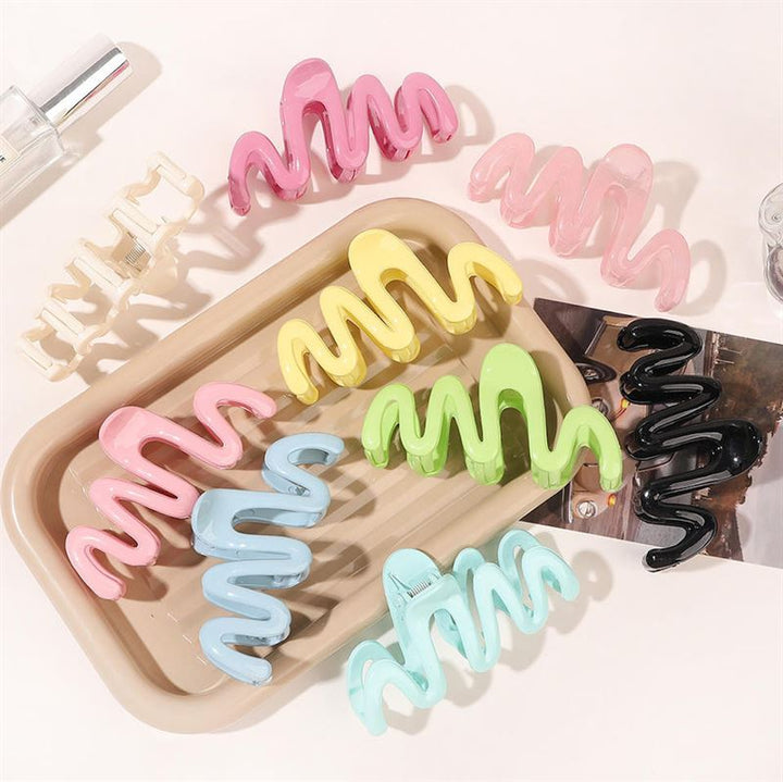 SOHO Malik Hair Claw - Brown - Hair Accessories