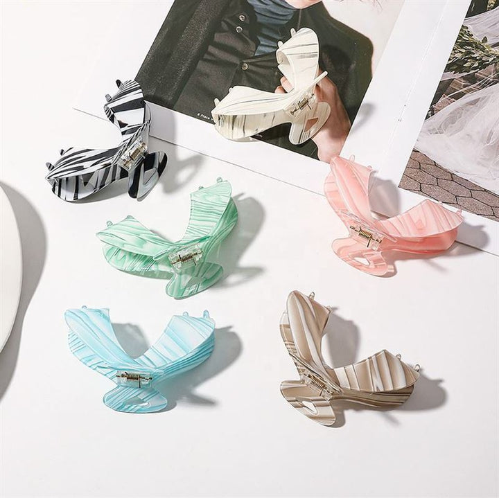 SOHO Malou Hair Claw - Blue - Hair Accessories