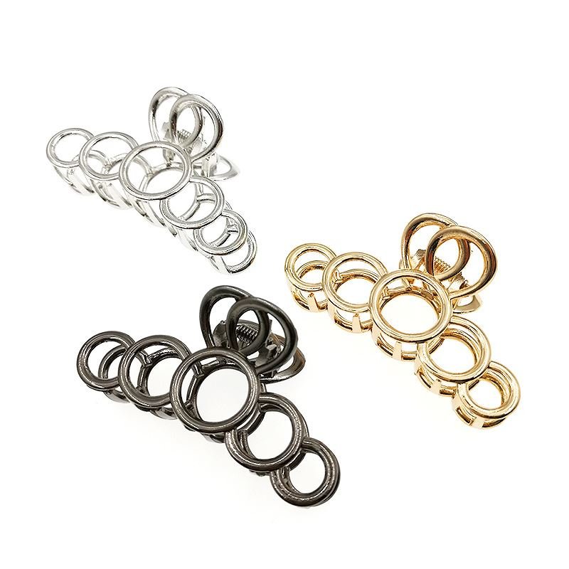 SOHO Metal Hair Claw - Gold - Hair Accessories