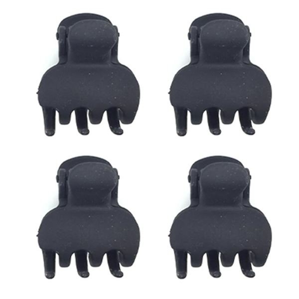 SOHO Mini Hair Claws - Black 4 pcs - Hair Accessories