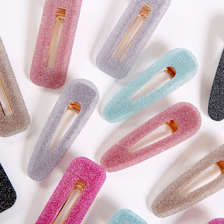 SOHO Mova Hair Clip - Glitter Latte - | Fashiongirl