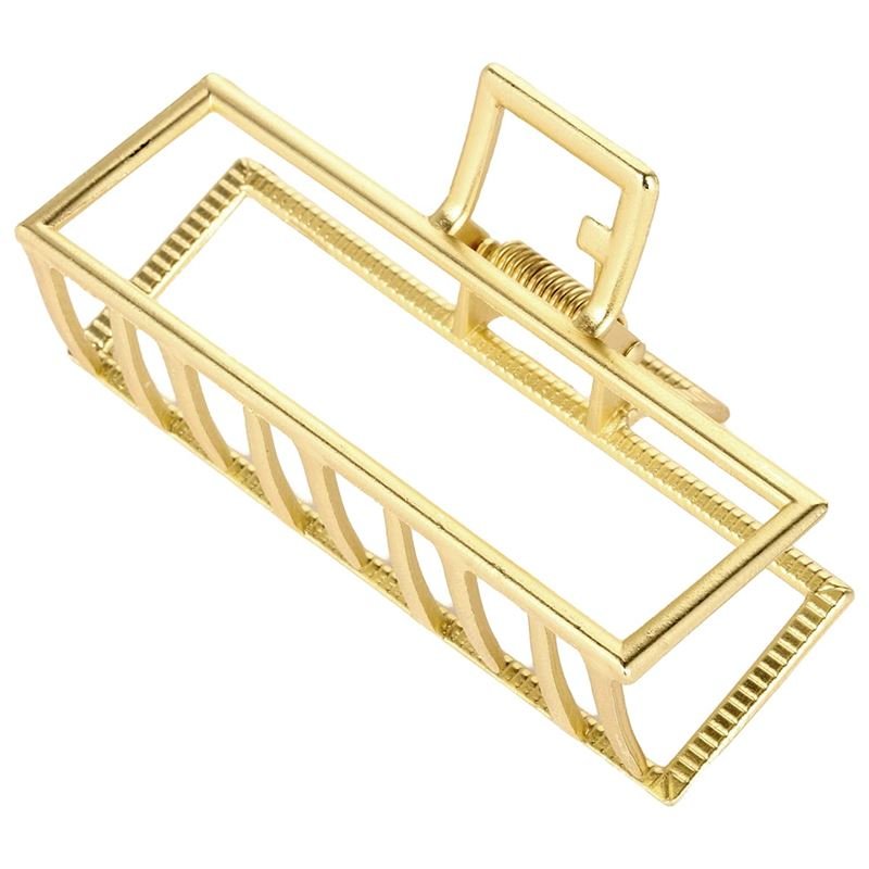 SOHO Niba Large Metal Hair Claw - Gold - Hair Accessories