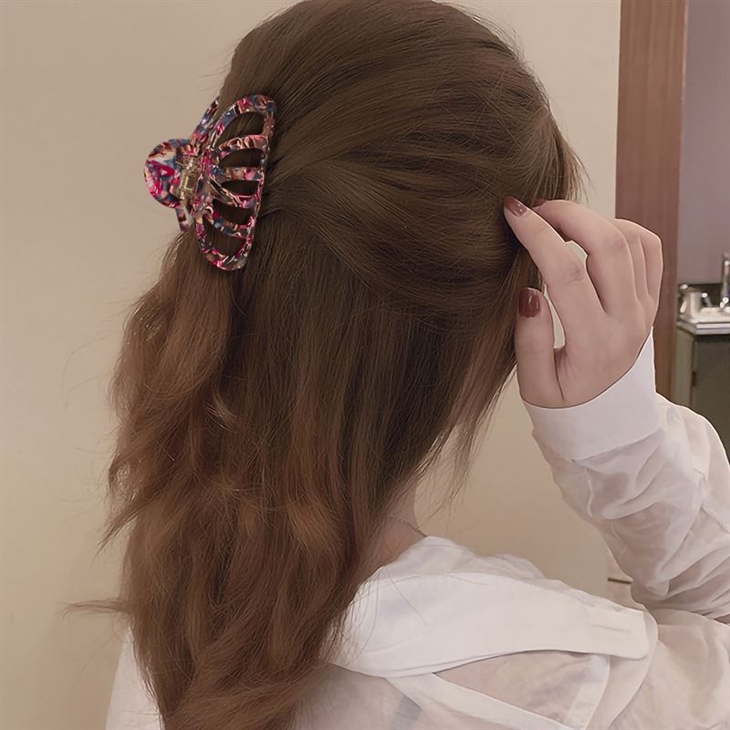 SOHO Olivia Hair Claw - Dark Tortoise - Hair Accessories