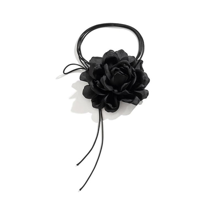 SOHO Pink Choker Necklace - Black - | Fashiongirl
