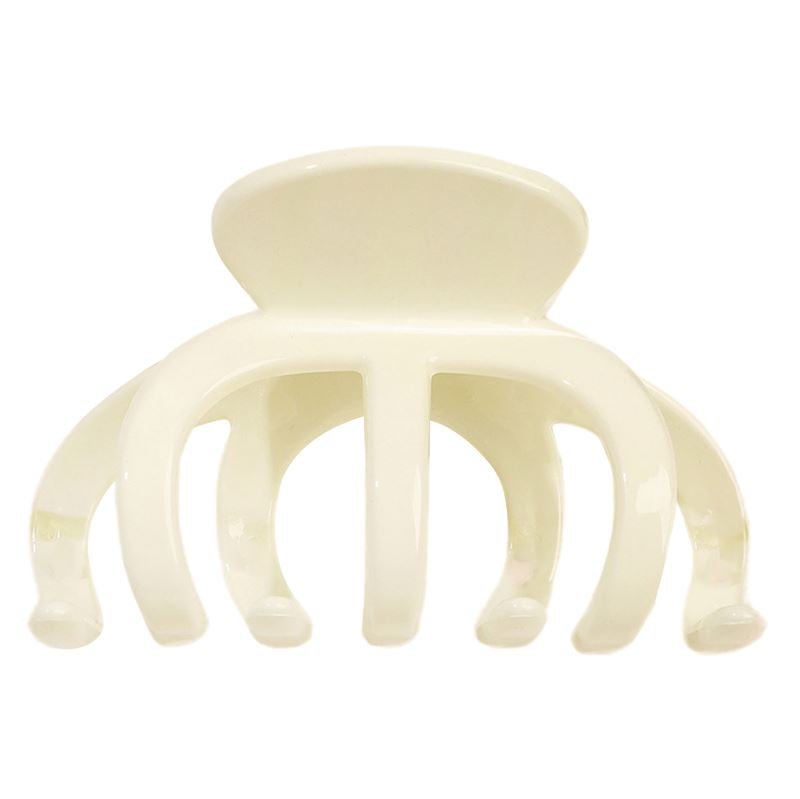 SOHO Saida Hair Claw - White - Hair Accessories
