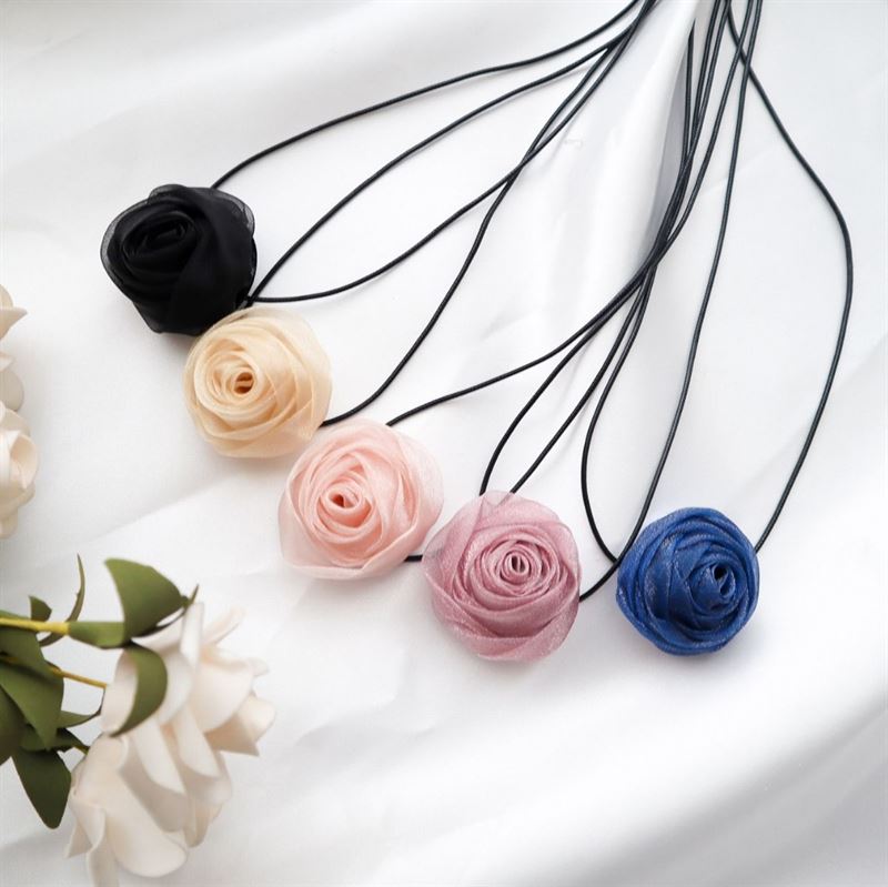 SOHO Shene Choker Necklace - Pink - | Fashiongirl