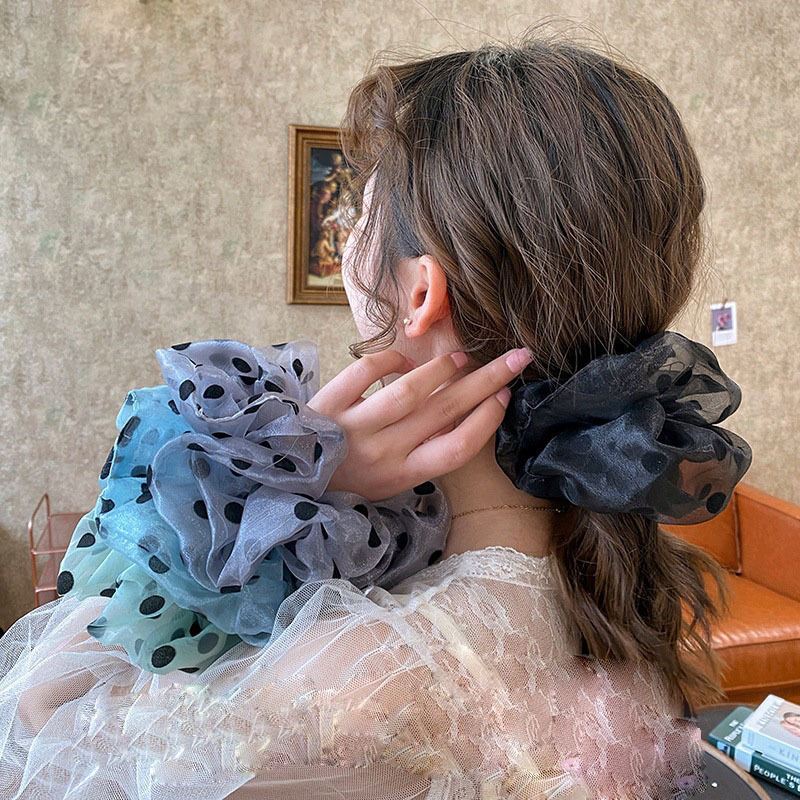 SOHO Suni XL Scrunchie - Grey - Hair Accessories