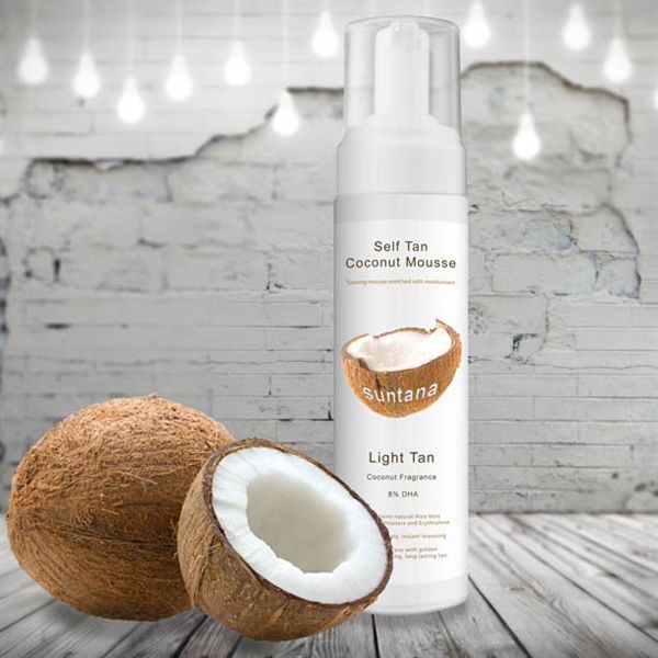Spray tan Coconut Mousse 200 ml Light Tan - | Fashiongirl