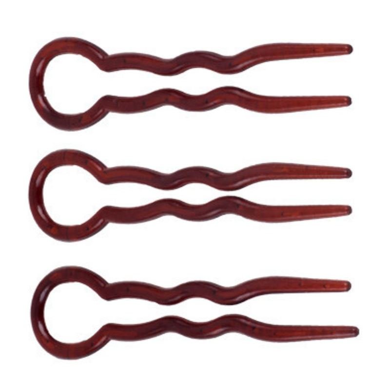 Twist Chignon Hairpins pack of 3 - Hair Accessories | Fashiongirl