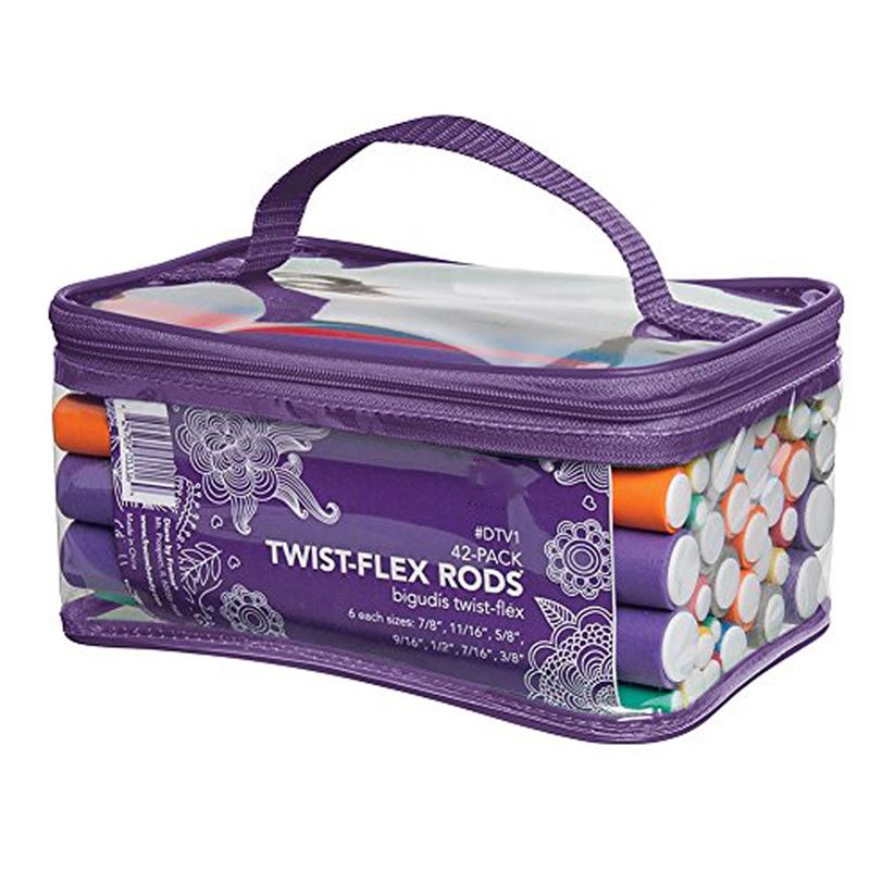 Twist Flex Rods - set of 42 foam curlers - Hair Styling tool | Fashiongirl