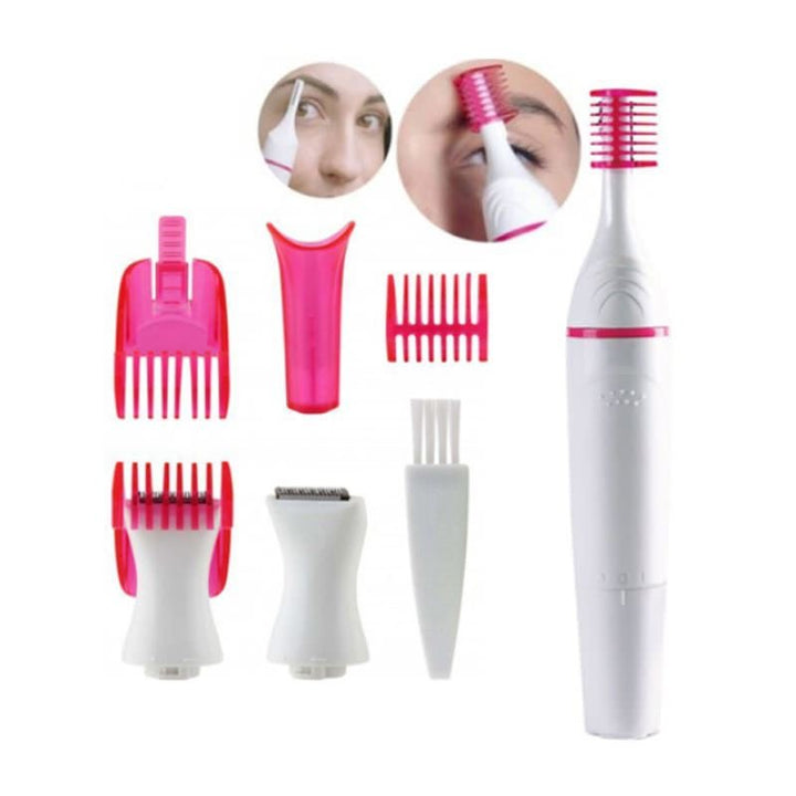 UNIQ 5 - in - 1 Trimmer for Eyebrows, Nose , Bikini Line, Face Epilator - Beauty Styler - | Fashiongirl