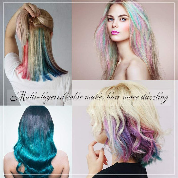 UNIQ Hair Brush with Hair Crayon - 6 colours - Hair Styling tool | Fashiongirl