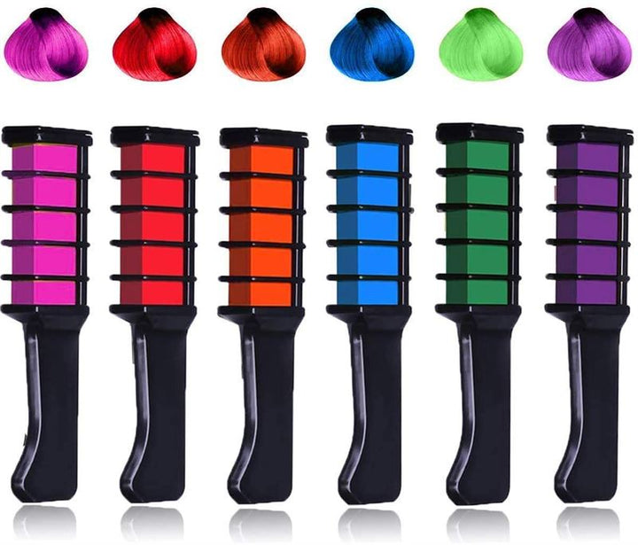 UNIQ Hair Brush with Hair Crayon - 6 colours - Hair Styling tool | Fashiongirl