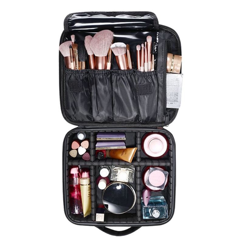 UNIQ makeup travel bag - Toiletry bag / Cosmetic bag for all your makeup - Rose - | Fashiongirl