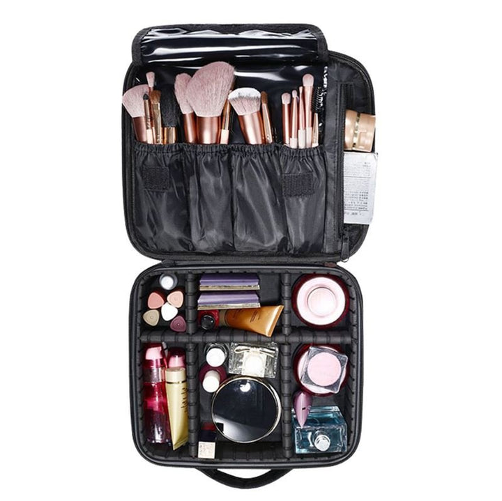 UNIQ makeup travel bag - Toiletry bag / Cosmetic bag for all your makeup - Rose - | Fashiongirl