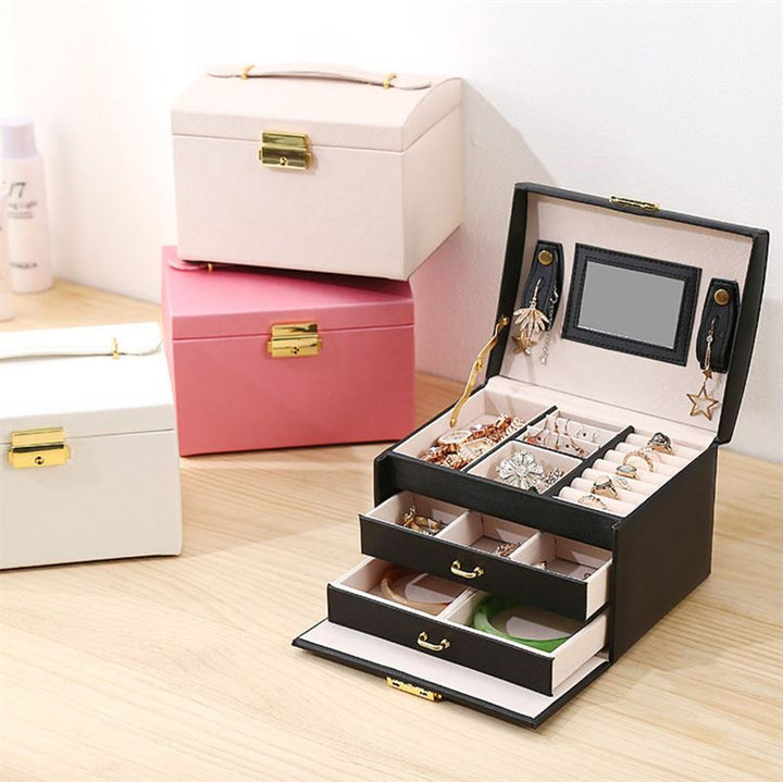UNIQ Nellia Jewellery Box - Black - Jewelry Box