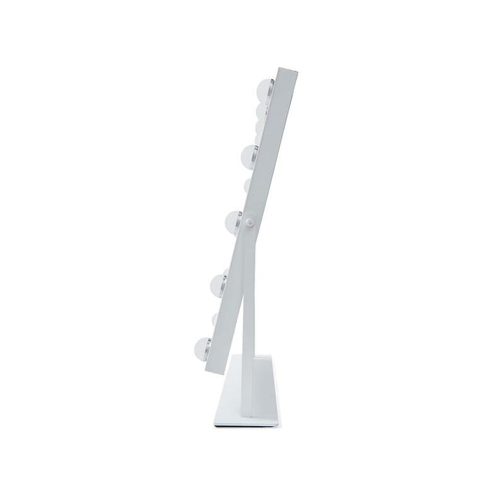 UNIQ New York Mega - Makeup mirror 12 bulbs - White - | Fashiongirl