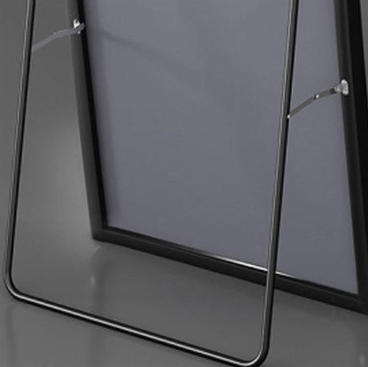 UNIQ Replica Wall Mirror/Floor Mirror in Aluminium/Glass, 80x180 cm - White - | Fashiongirl