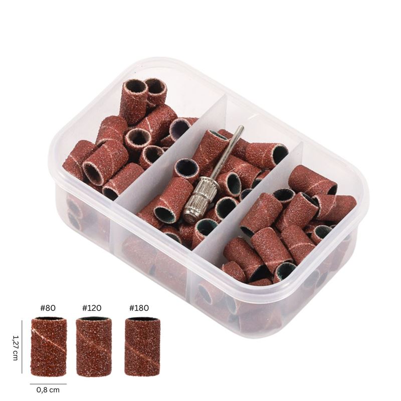 UNIQ Sanding Bands - Grit 80, 120, 180 (75 pcs) - | Fashiongirl