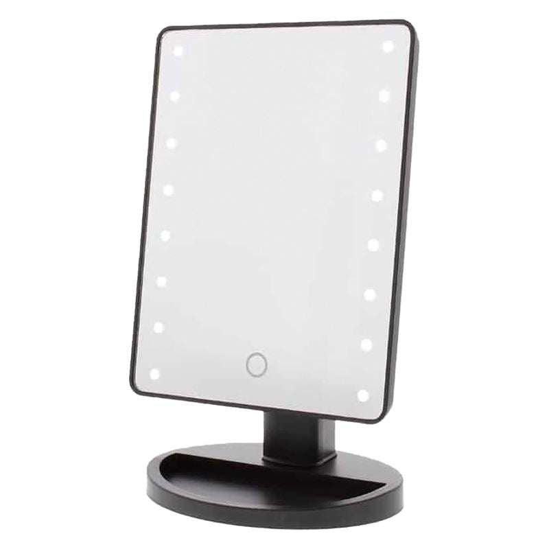 UNIQ STAR Hollywood Classic 16 LED Mirror - Black - | Fashiongirl