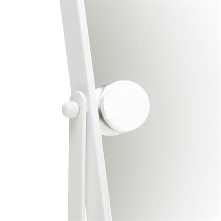UNIQ XL Hollywood make - up mirror with 6 LED bulbs and touch function - White - | Fashiongirl