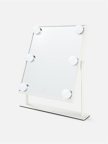 UNIQ XL Hollywood make - up mirror with 6 LED bulbs and touch function - White - | Fashiongirl