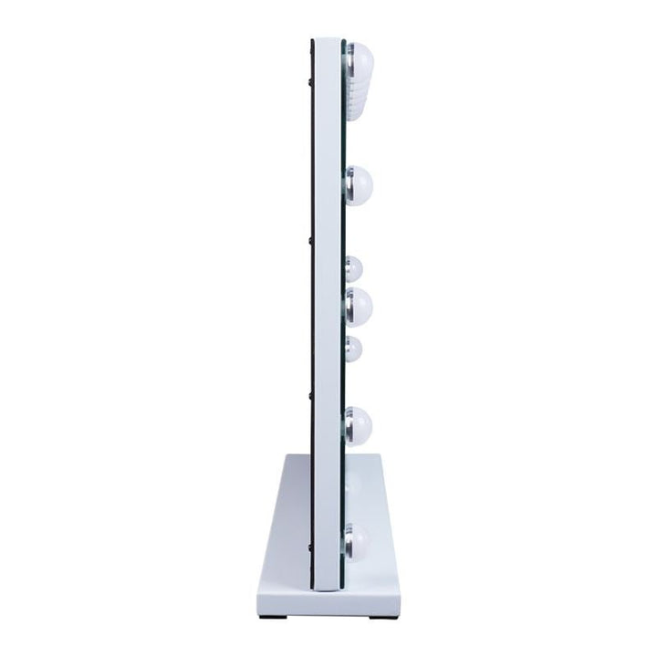UNIQ XL Hollywood Vanity Mirror with 15 LED bulbs and touch function - White - Mirror