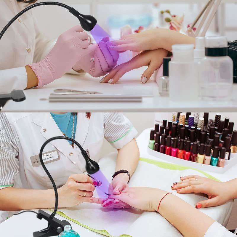 UV LED Mini Nail Lamp - Compact and efficient for nails and gel polish (Black) - | Fashiongirl