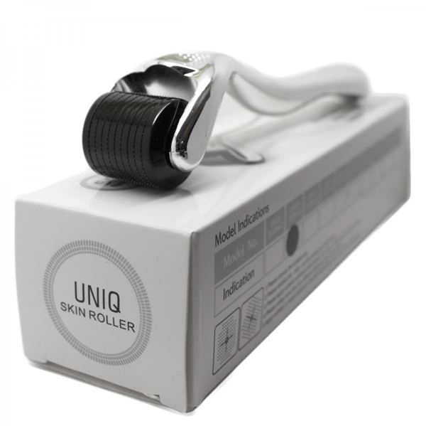 Uniq Skin Roller 540 Titanium Needles 0.5 mm. to the face